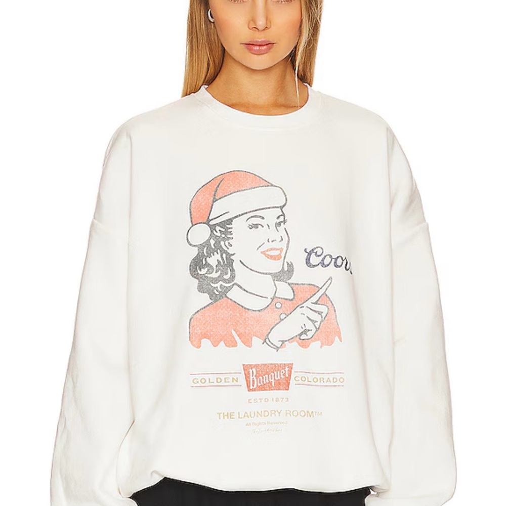 Banquet Graphic Sweatshirt - White